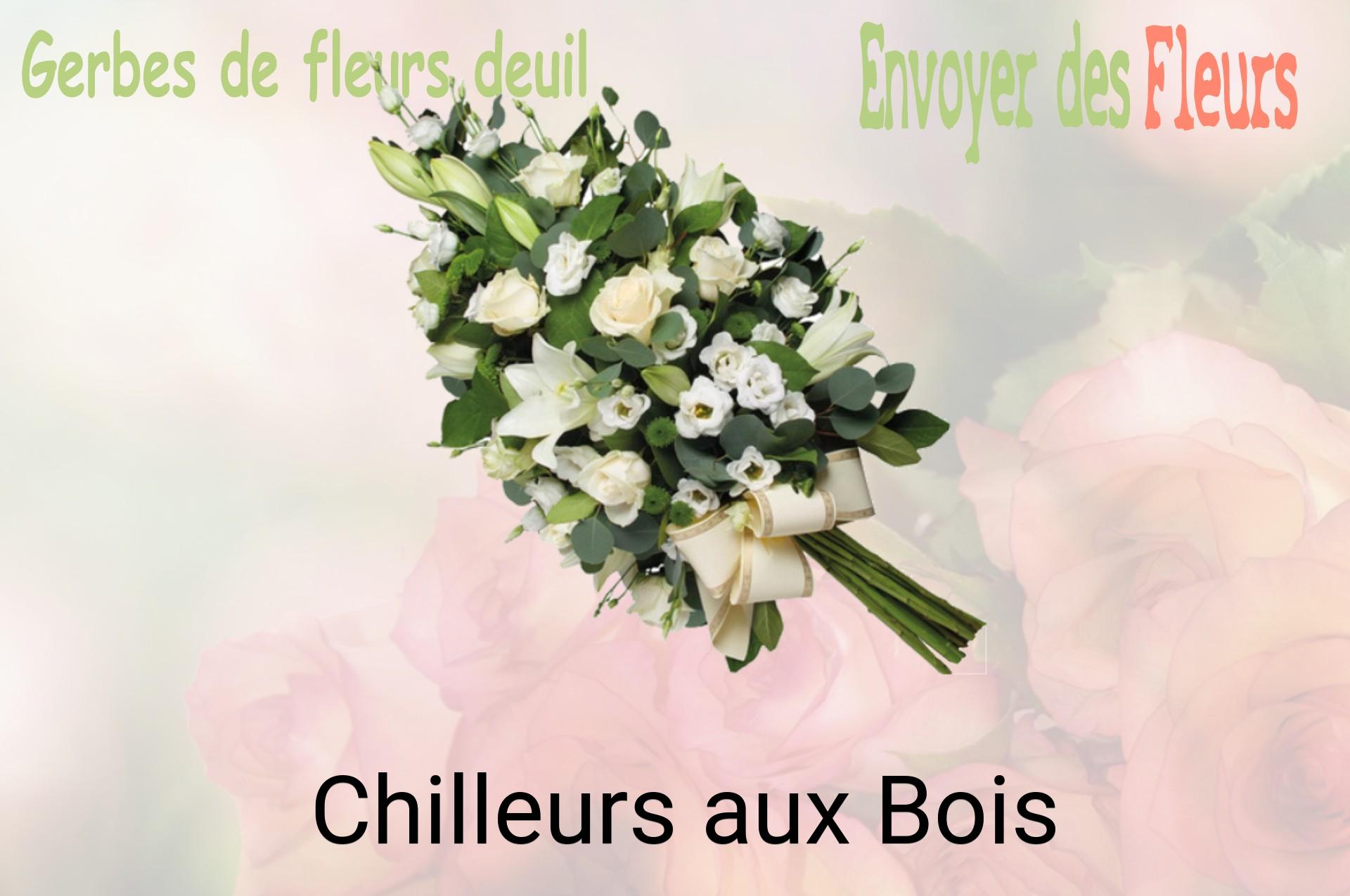 Gerbe de fleurs de deuil livrée à Chilleurs-aux-Bois